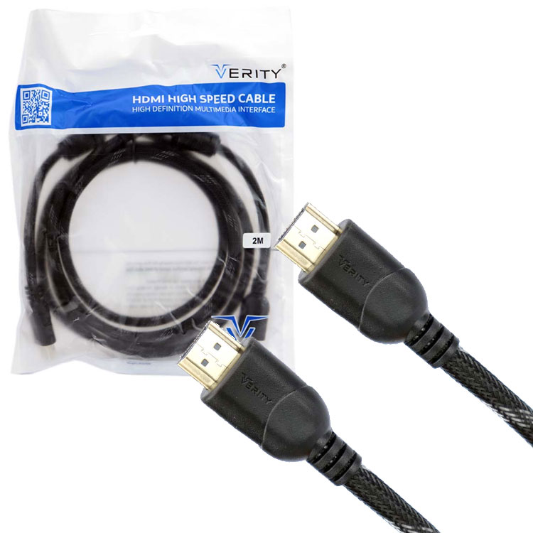 کابل 2 متری HDMI کنفی VERITY — تصویر ۲
